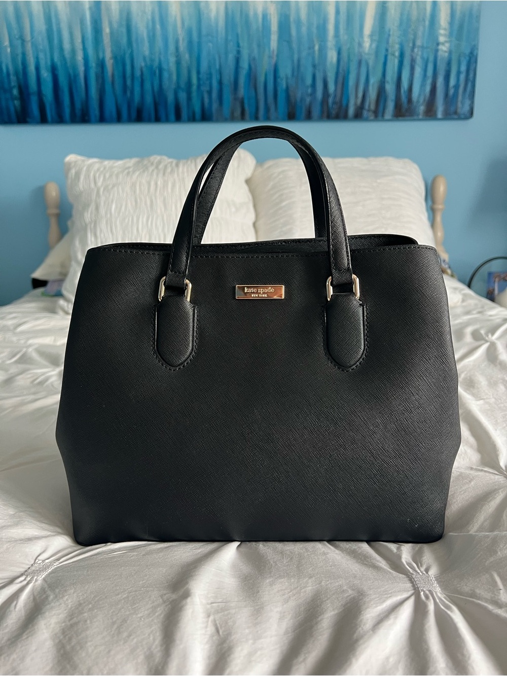 Kate Spade Evangelie Bag - Black Leather
